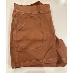 Spanx Stretch Twill 6" Shorts 203584’R Size 2X
